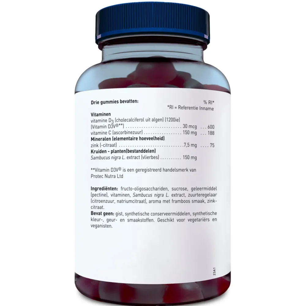 Clearance Weerstand Gummies 60 stuks Mineralen|Multi Vitaminen En Mineralen