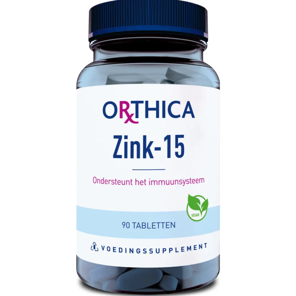 Mineralen<Orthica Zink 15 90 tabletten
