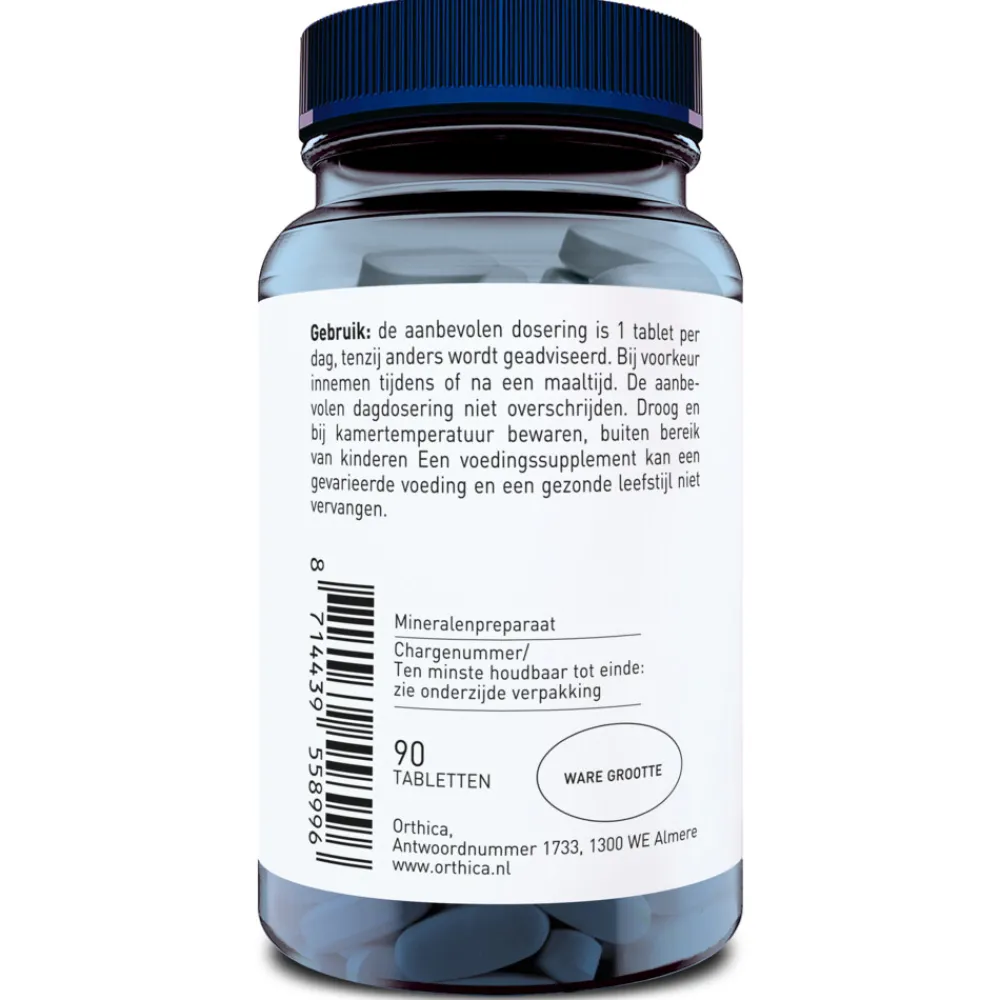 Mineralen<Orthica Zink 15 90 tabletten