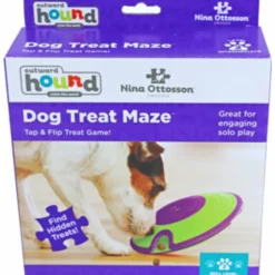 Dog Treat Maze Hondenspel Groen 19,1 x 19,1 x 7,0 cm^Outward Hound Sale