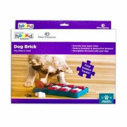 Nina Ottosson Dog Brick Kunststof Blauw 31,5 x 21 x 4 cm^Outward Hound Discount