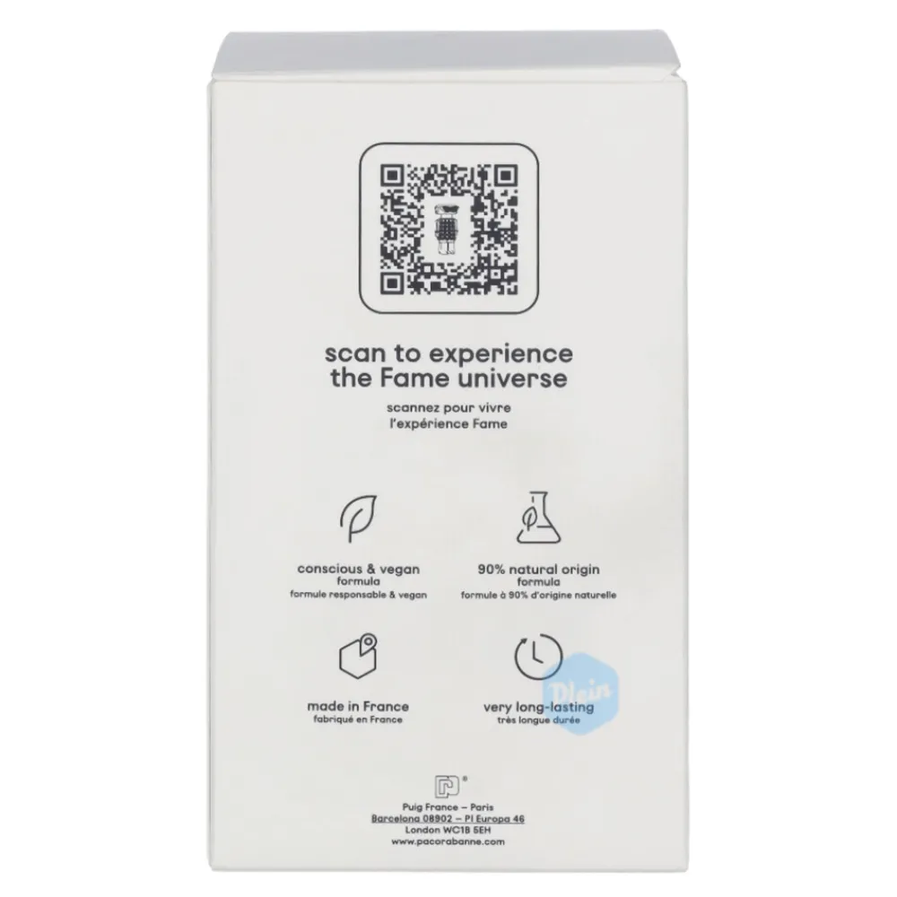 Fame Eau de Parfum 50 ml Voor Haar