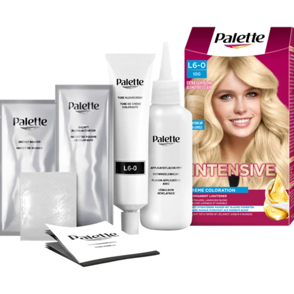 Intensive Oil-Care Color Haarkleuring 100 Licht Blond 115 ml^Palette Best