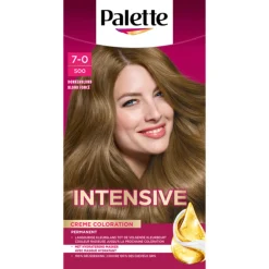 Intensive Oil-Care Color Haarkleuring 500 Donkerblond^Palette New