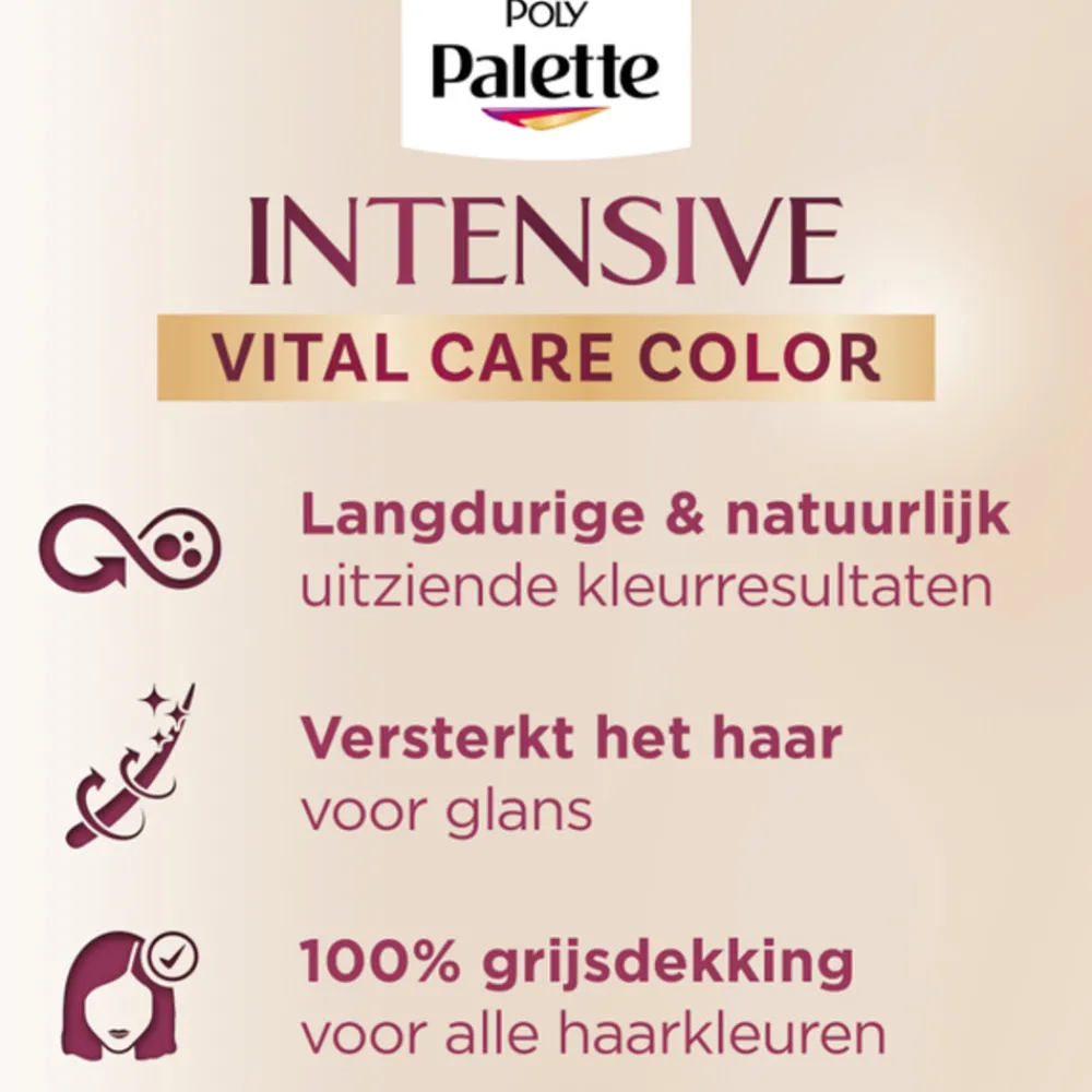 Haarkleuring<Palette Vital Care 8-50 Midden Goudblond
