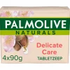 Keukenartikelen|Handverzorging<Palmolive Tabletzeep Naturals Amandel & Melk 4x 90 gr