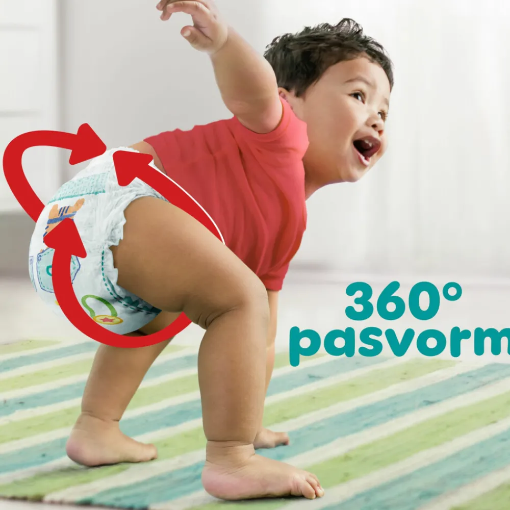 Luiers<Pampers Baby Dry Luierbroekjes Maat 3 (6-11 kg) 192 stuks