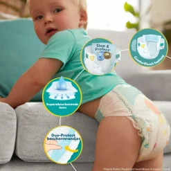 Luiers<Pampers Baby Dry Luiers Maat 6+ (14-19 kg) 144 stuks