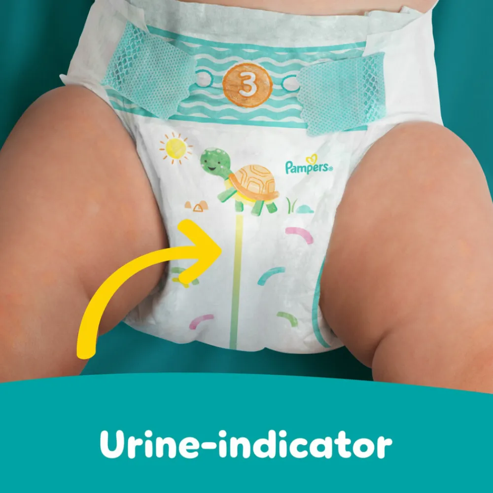 Baby Dry Luiers Maat 8 (17 kg+) 120 stuks^Pampers Hot
