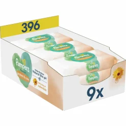 Billendoekjes Harmonie Protect & Care 9x44 = 396 stuks^Pampers