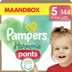 Hot Harmonie Luierbroekjes Maat 5 (12-17 kg) 144 stuks Luiers