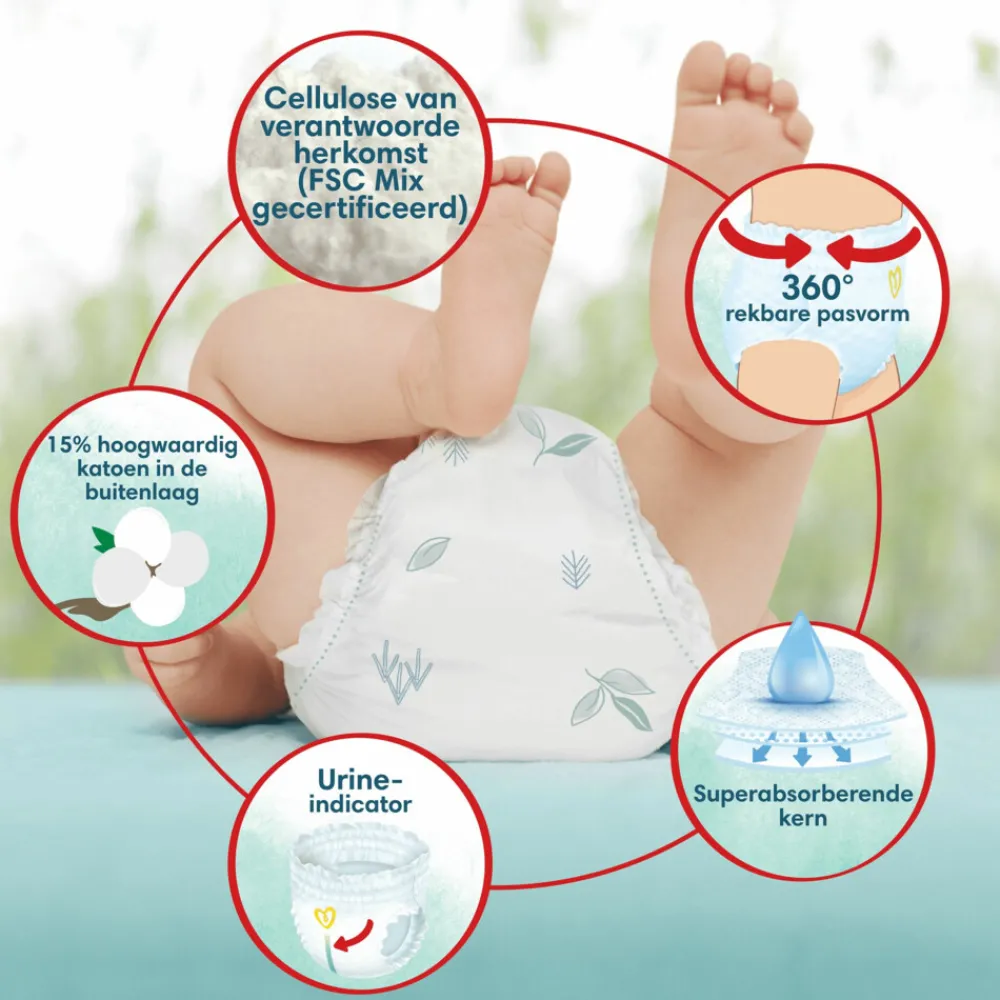 Hot Harmonie Luierbroekjes Maat 5 (12-17 kg) 144 stuks Luiers