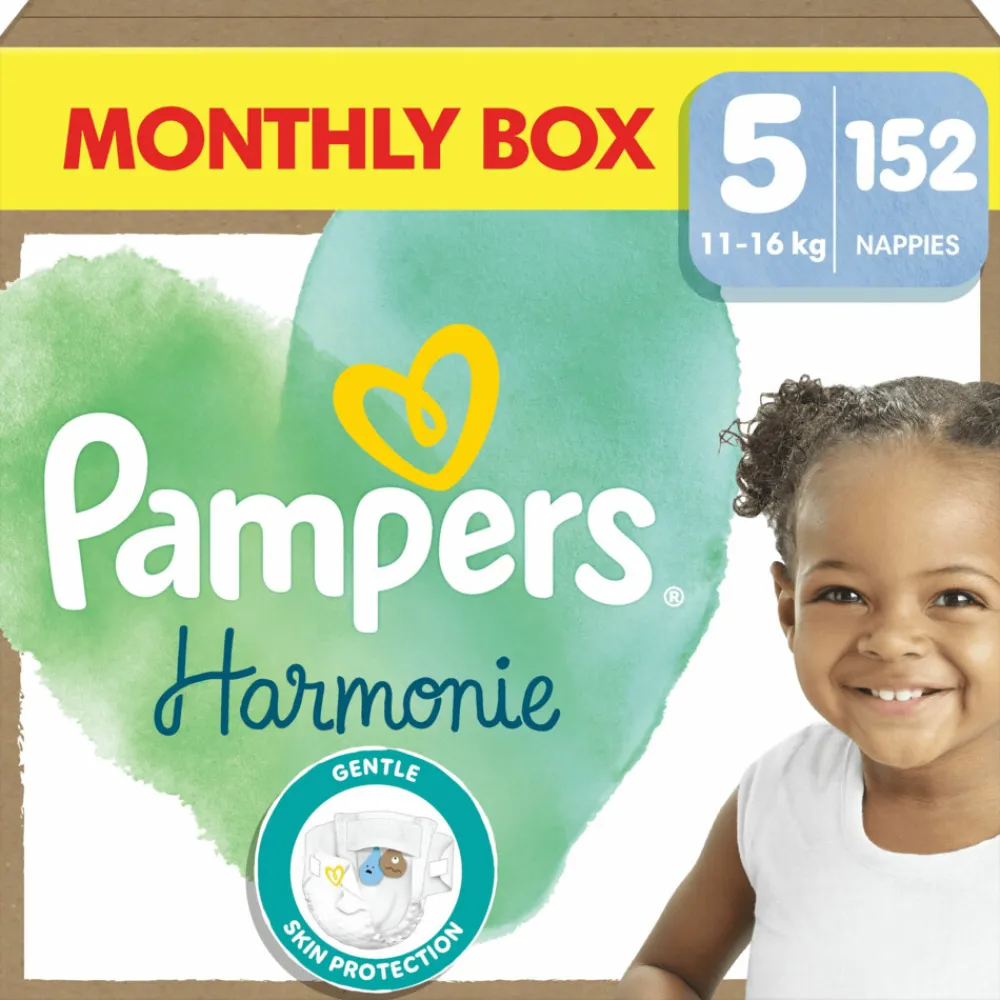 New Harmonie Luiers Maat 5 (11-16 kg) 152 stuks Luiers