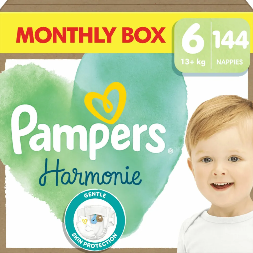 Harmonie Luiers Maat 6 (13+ kg) 144 stuks^Pampers Online