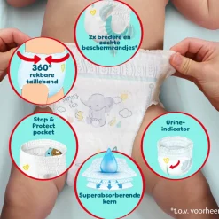 Premium Protection Luierbroekjes Maat 7 (15+ kg) 123 stuks^Pampers Hot