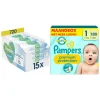 Babydoekjes|Luiers<Pampers Premium Protection Luiers Maat 1 en Harmonie Aqua Billendoekjes 720 stuks Pakket