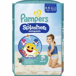 Splashers Zwemluiers Maat 4-5 (9-15 kg) 11 stuks^Pampers New