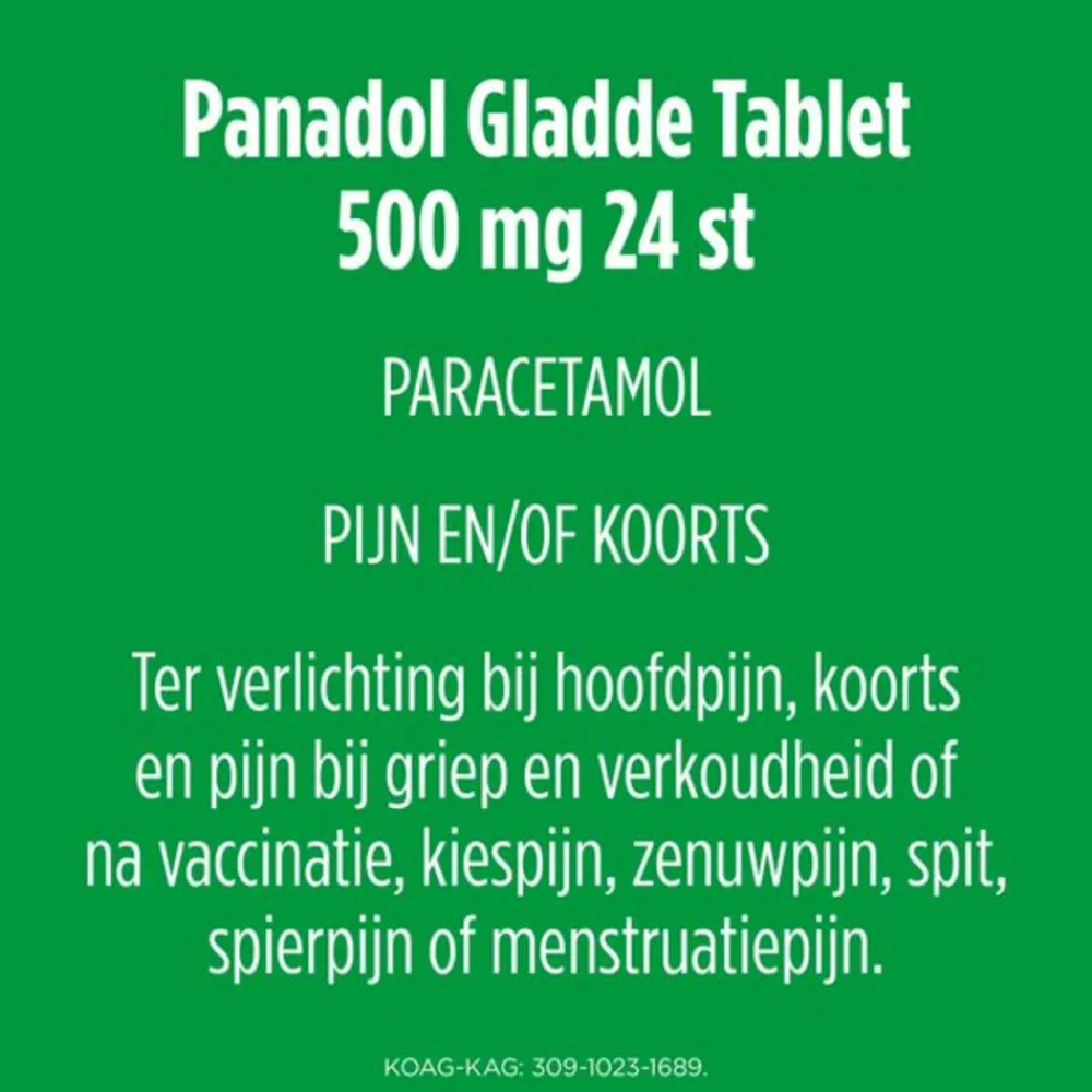 Advance Caplet 500mg 20 tabletten^Panadol Best