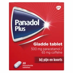 Hot Plus Gladde Tablet 500 mg 48 tabletten Pijnstillend