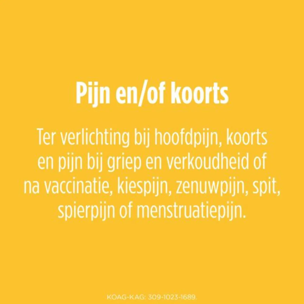 Zapp 500 mg 20 tabletten^Panadol Outlet