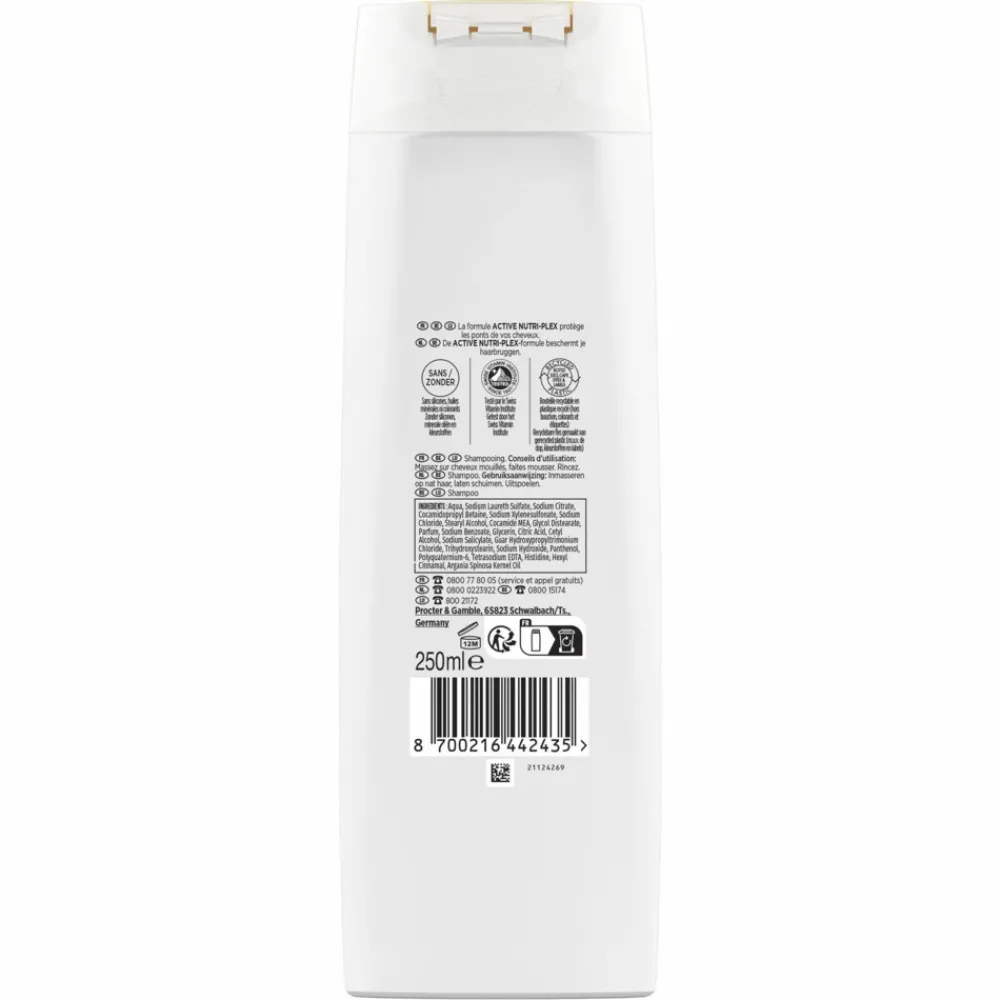 Shampoo<Pantene Shampoo Smooth & Sleek 250 ml