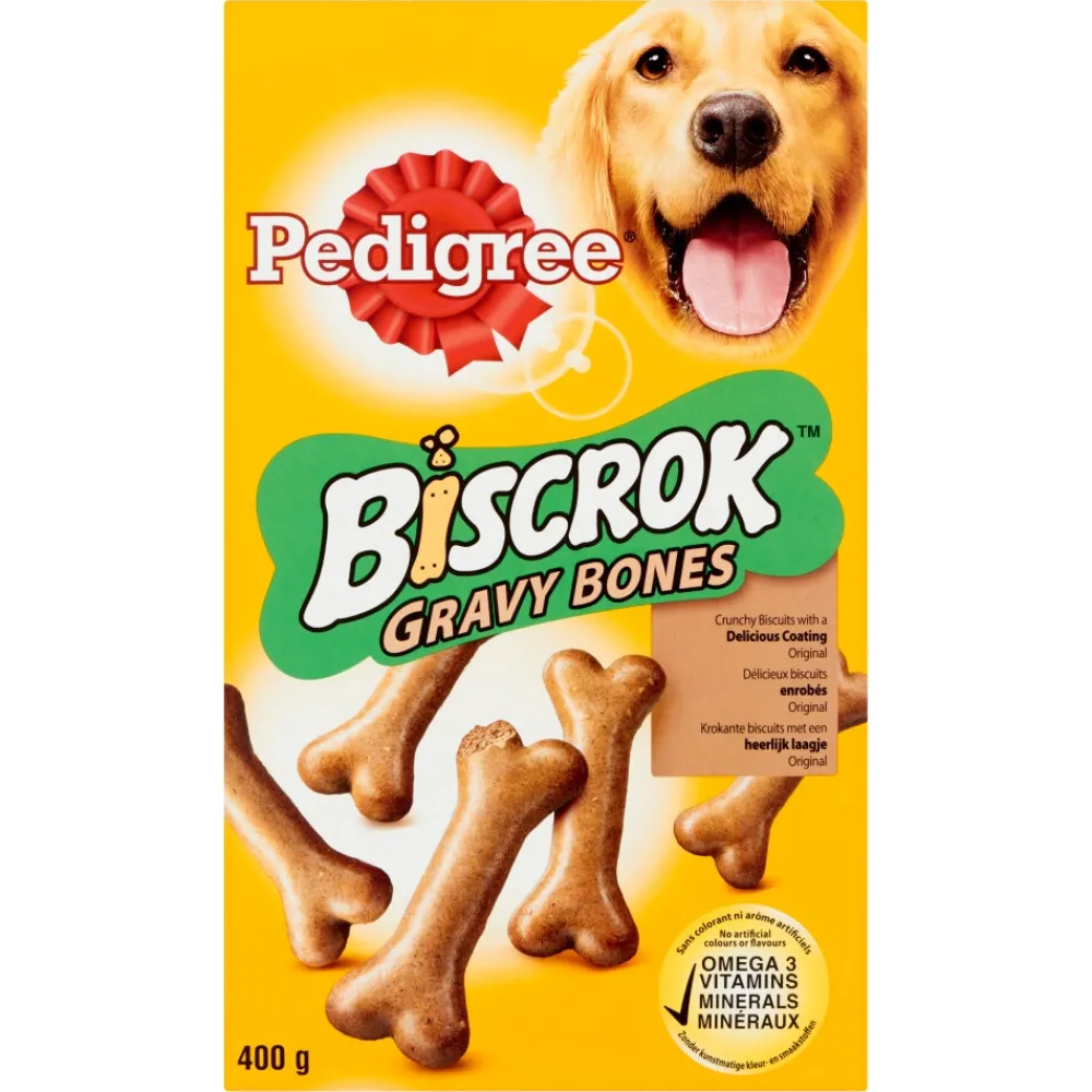 Best Biscrok Gravy Bones Hondensnack 400 gr Snacks