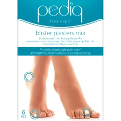 Pleisters<Pediq Blaarpleisters Mix 6 stuks