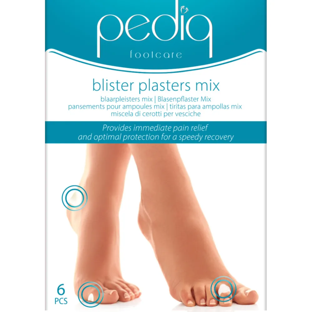Pleisters<Pediq Blaarpleisters Mix 6 stuks