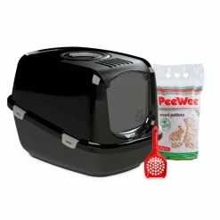 Startpakket EcoDome Zwart 66,5 x 48,5 x 46,5 cm^PeeWee Clearance