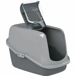 Sale Startpakket EcoHus Antraciet - Grijs 56 x 39 x 38,5 cm Kattenbakken & Toebehoren