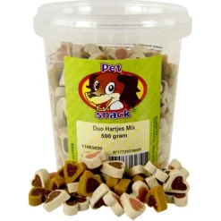Duo Mix Hartjes 500 gr^Petsnack Online