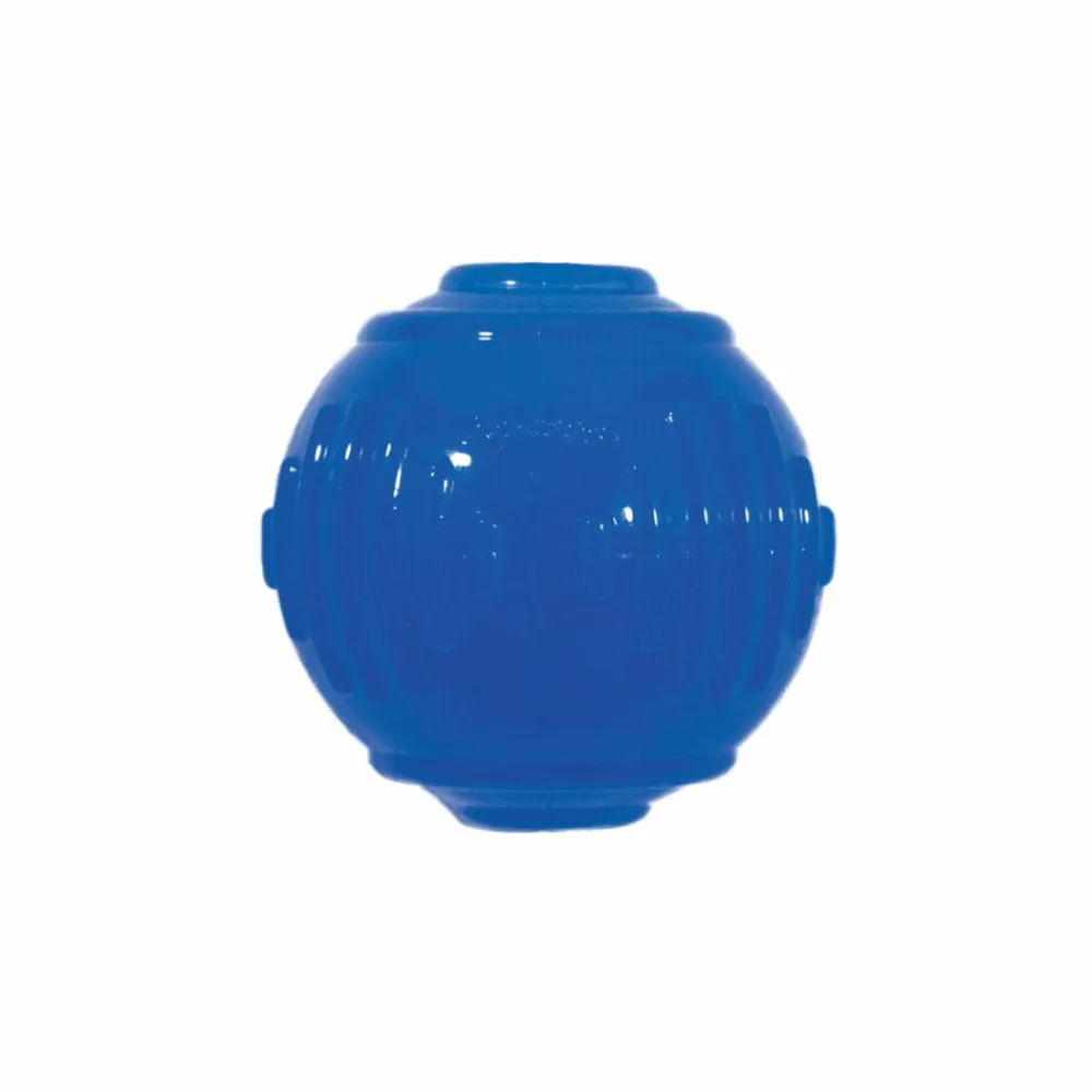 Online Dog Orka Ball Pet Specialty 7 cm Blauw Speelgoed