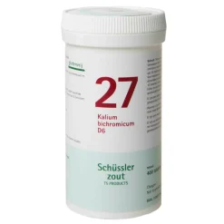 Homeopathische Geneesmiddelen Enkelvoudig<Pfluger Schussler Zout nr 27 Kalium Bichromicum D6 400 tabletten