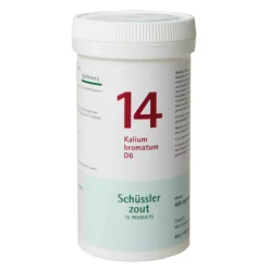 Homeopathische Geneesmiddelen Enkelvoudig<Pfluger Schussler Zout nr 14 Kalium Bromatum D6 400 tabletten