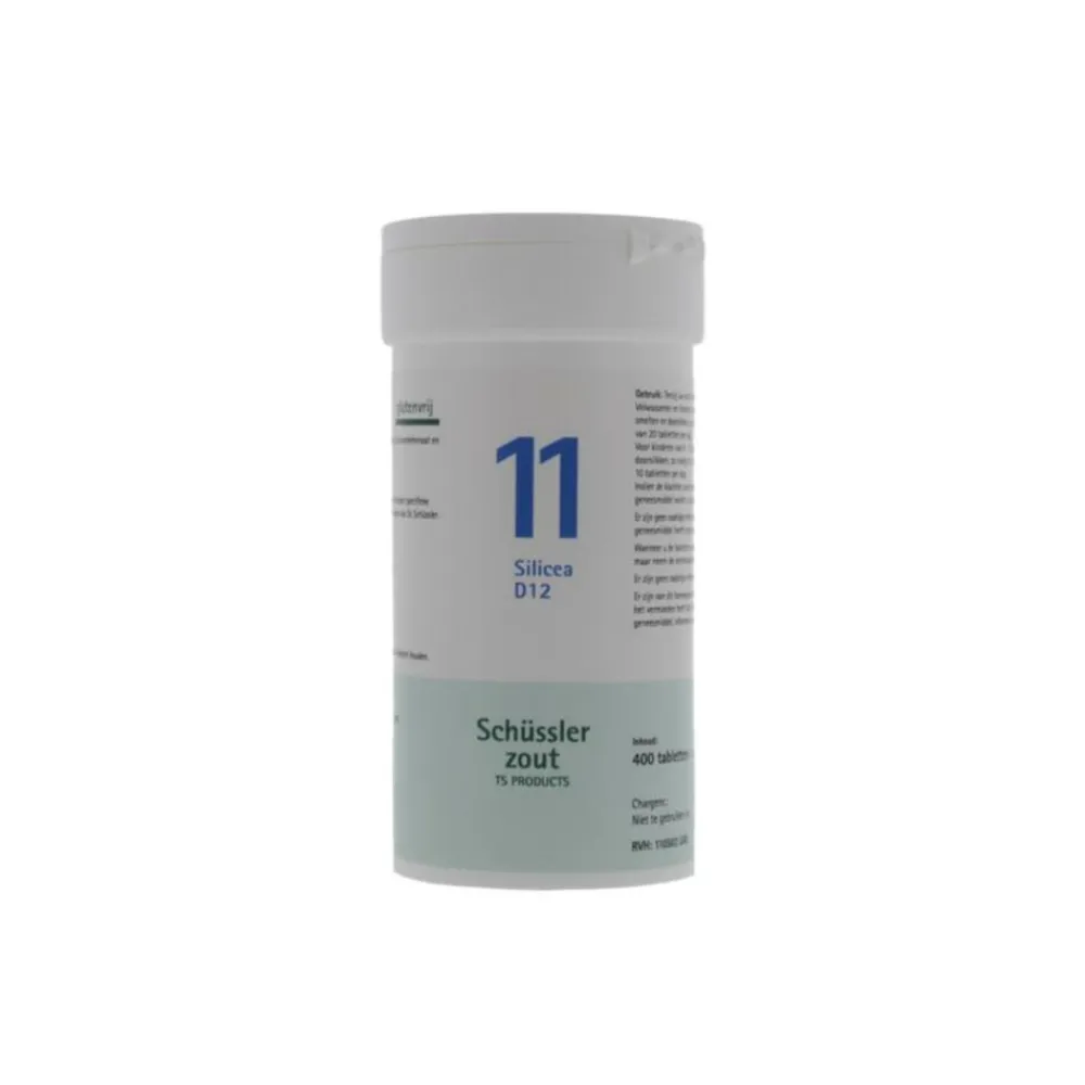 New Schussler Zout nr 11 Silicea D12 400 tabletten Homeopathische Geneesmiddelen Enkelvoudig