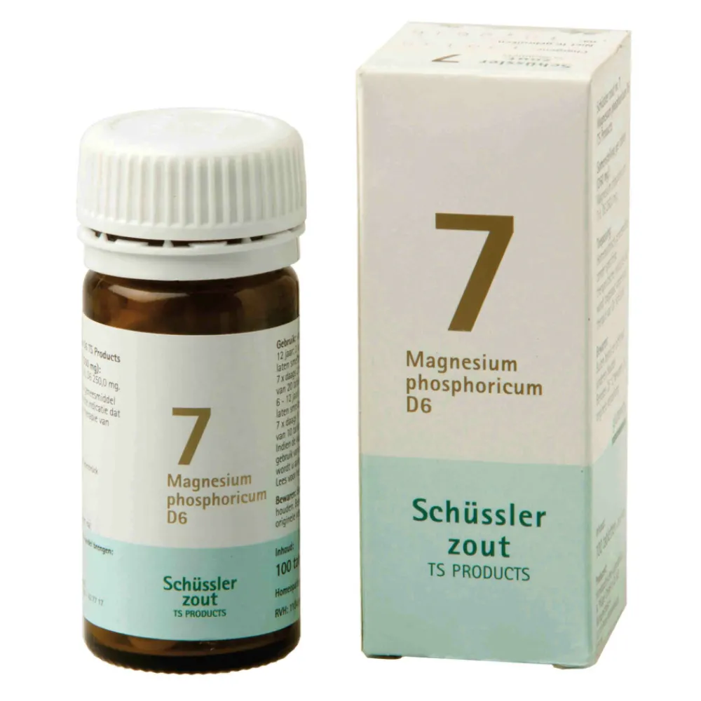 Schussler Zout nr 7 Magnesium Phosphor D6 100 tabletten^Pfluger Hot