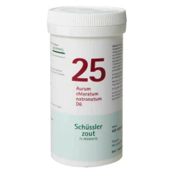 Schussler Zout nr 25 Aurum Chloratum Natronatum D6 400 tabletten^Pfluger Discount