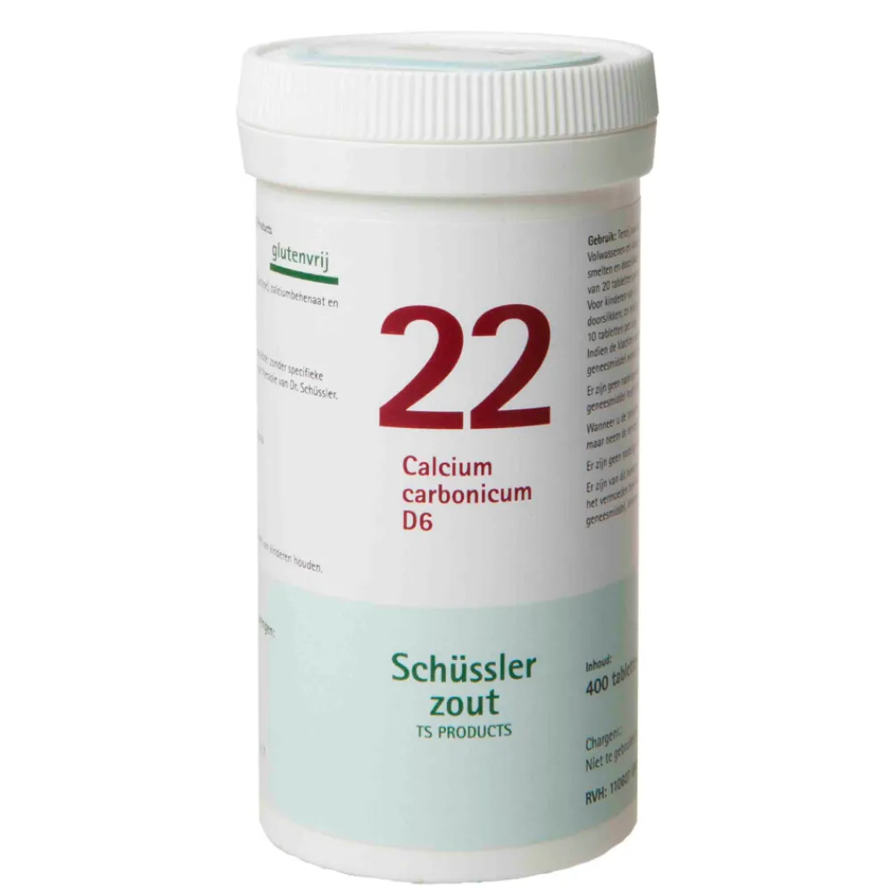 Schussler Zout nr 22 Calcium Carbonicum D6 400 tabletten^Pfluger New