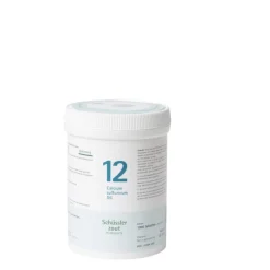 New Schussler Zout nr 12 Calcium Sulfuricum D6 1000 tabletten Homeopathische Geneesmiddelen Enkelvoudig