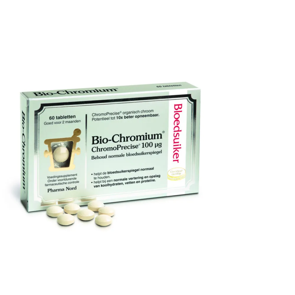 New Bio Chromium 60 tabletten Hart, Bloed & Cholesterol