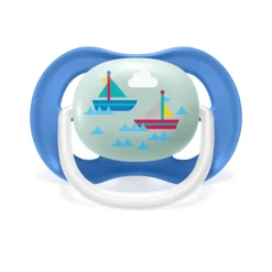 New Fopspeen Ultra Air 6-18 mnd I Love Papa Blauw 2 stuks Flessen & Spenen