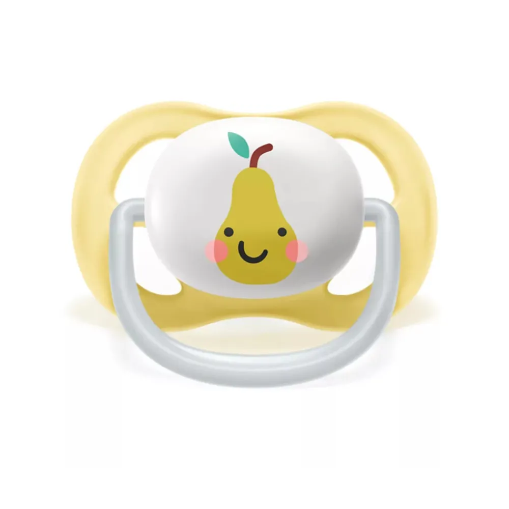 Fopspeen Ultra Air 0-6 mnd Fruit 2 stuks^Philips Avent