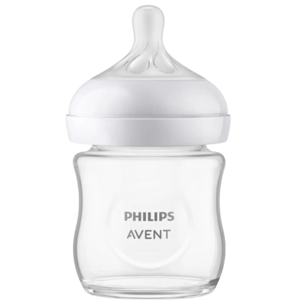 Glazen Babyfles Natural Response 0+ mnd 120 ml^Philips Avent Outlet