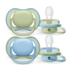 Flessen & Spenen<Philips Avent Ultra Air Fopspeen 0-6 mnd Groen Blauw 2 stuks