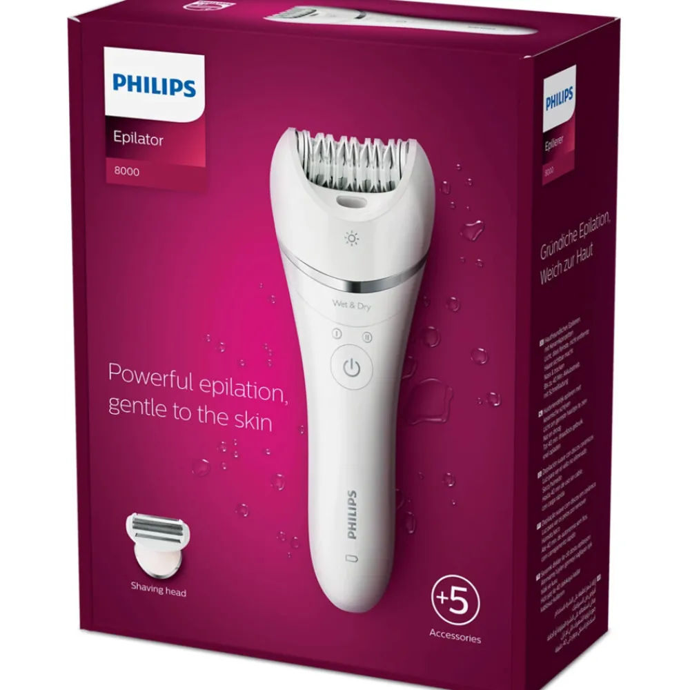 Scheren & Ontharen<Philips Epilator Wet & Dry BRE710/00
