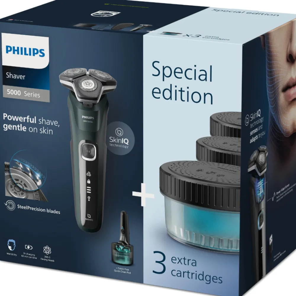 Scheren & Ontharen<Philips Scheerapparaat Series 5000 S5884/69