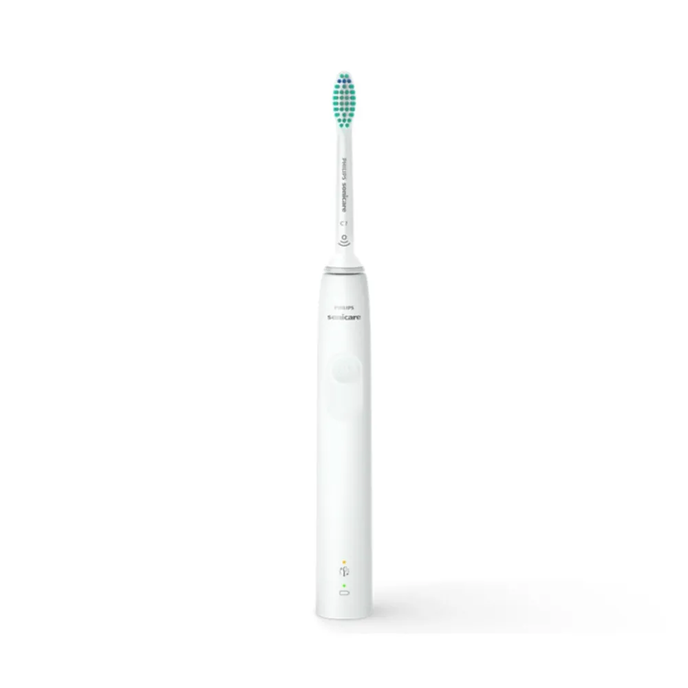 Tandenborstels<Philips Sonicare Elektrische Tandenborstel Series 3100 Wit Duopack HX3675/13 2 stuks
