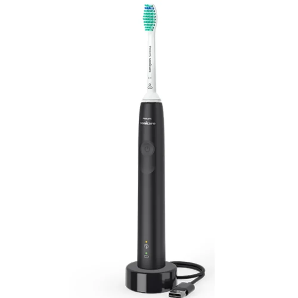 Tandenborstels<Philips Sonicare Elektrische Tandenborstel Series 3100 Zwart HX3671/14