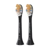 Tandenborstels<Philips Sonicare Opzetborstels A3 Premium All-in-One Zwart 2 stuks
