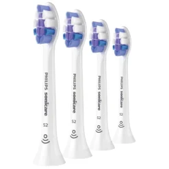 Tandenborstels<Philips Sonicare Opzetborstels S2 Sensitive Wit 4 stuks